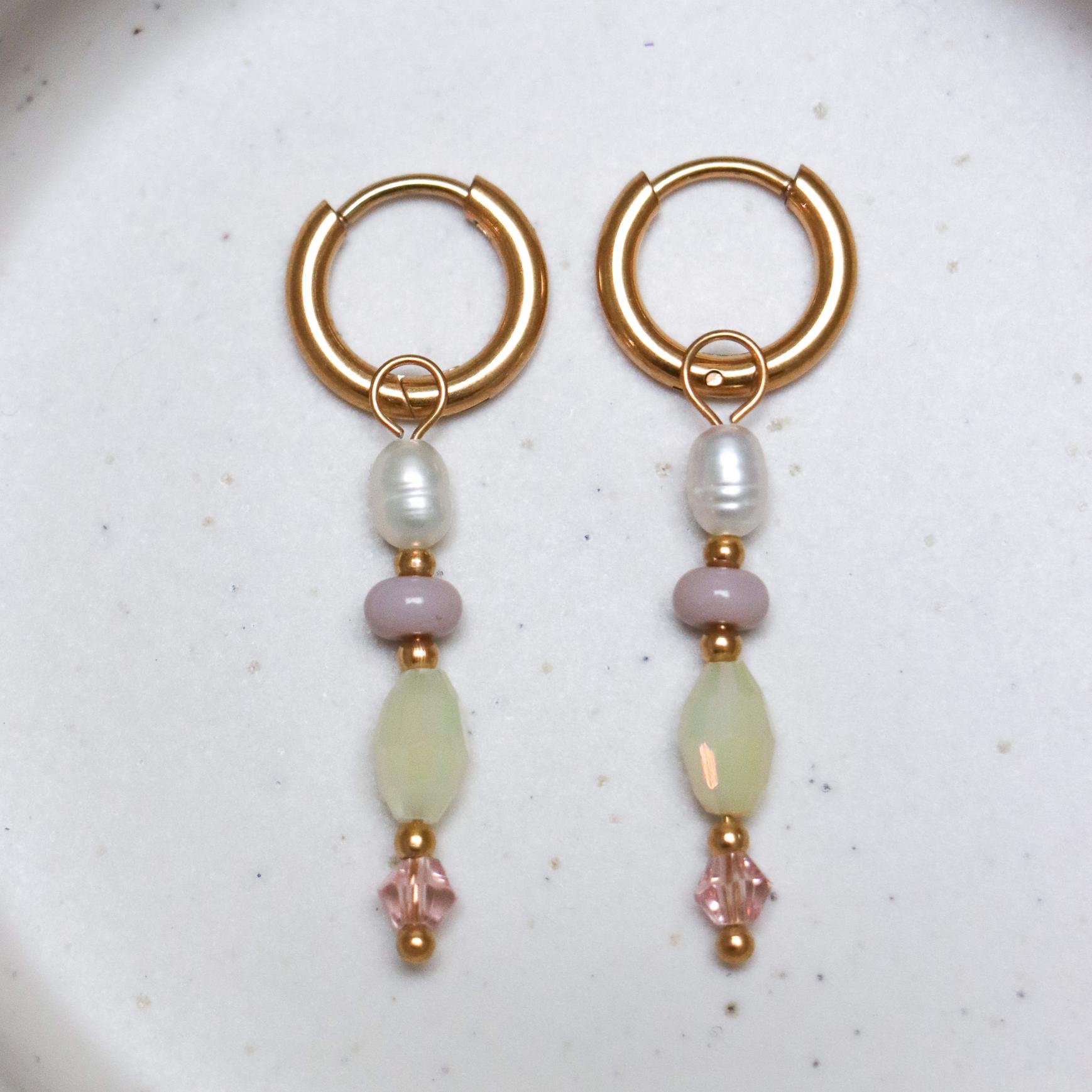 Island dreams hoop gold