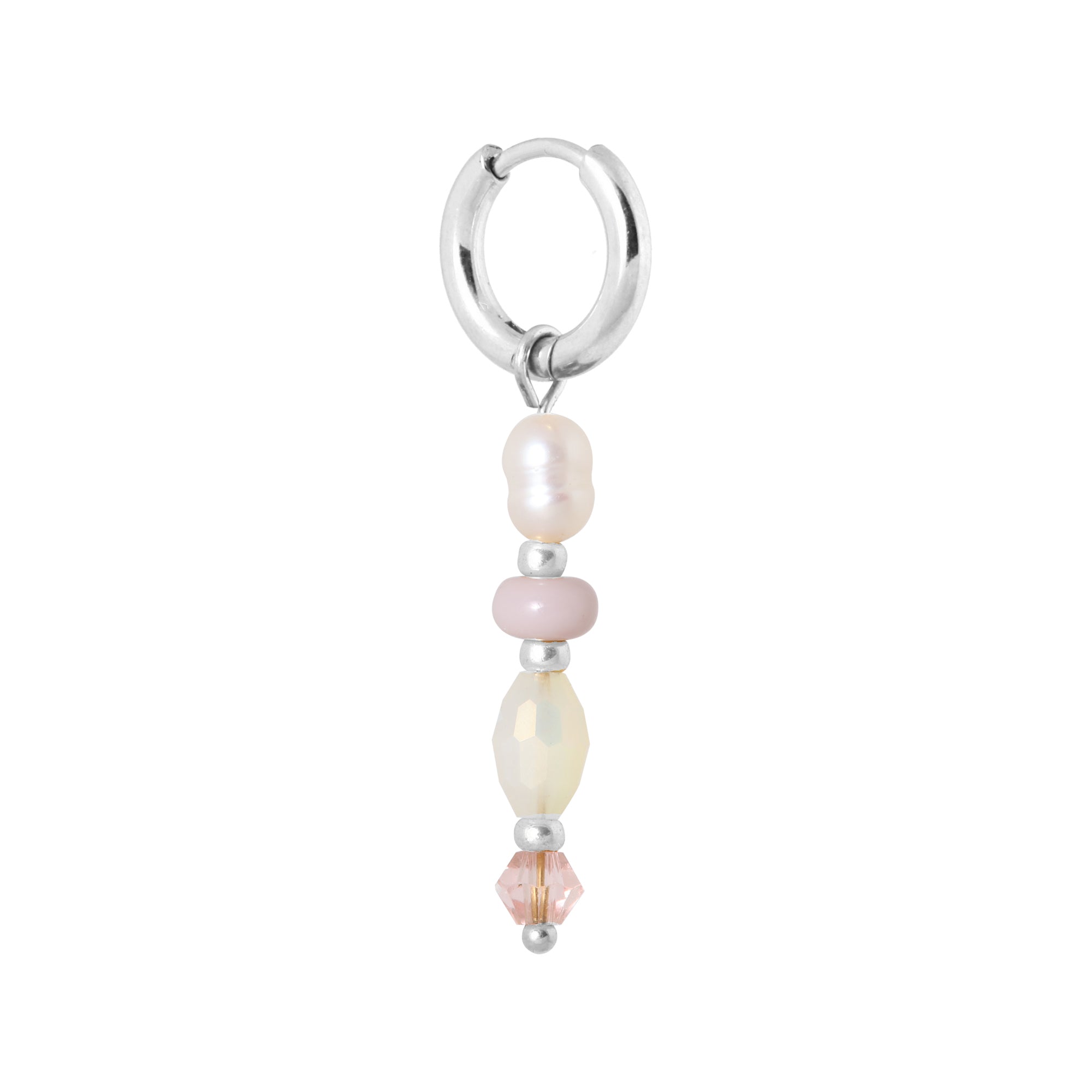 Island dreams hoop silver