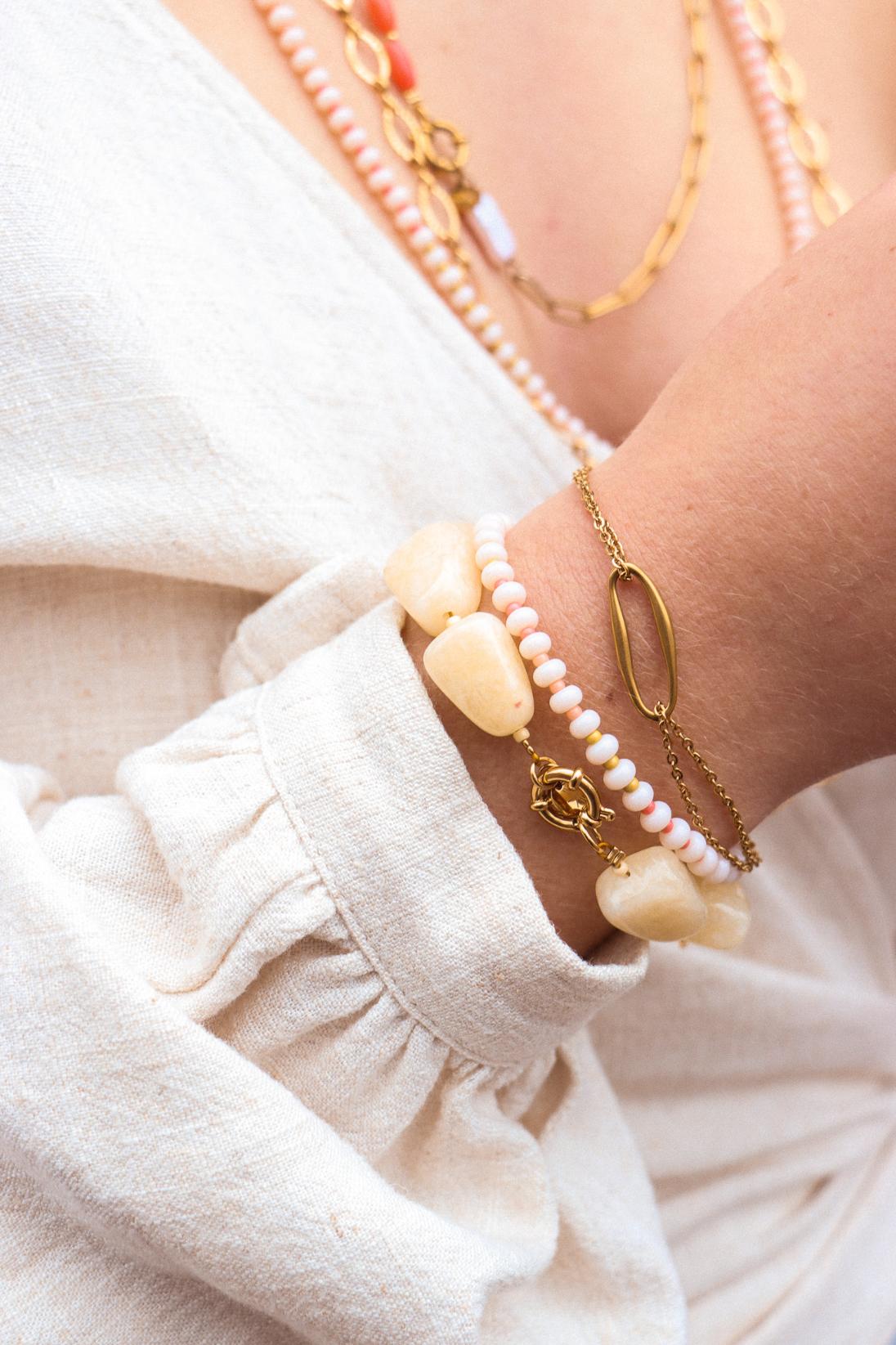 Island mix bracelet gold