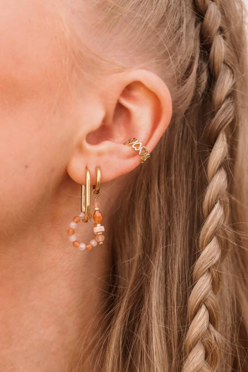 Italian dream hoop gold