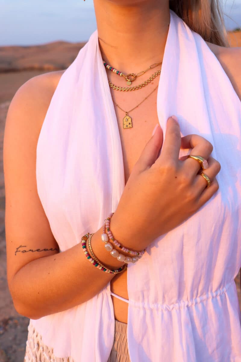 Jasmine bracelet gold