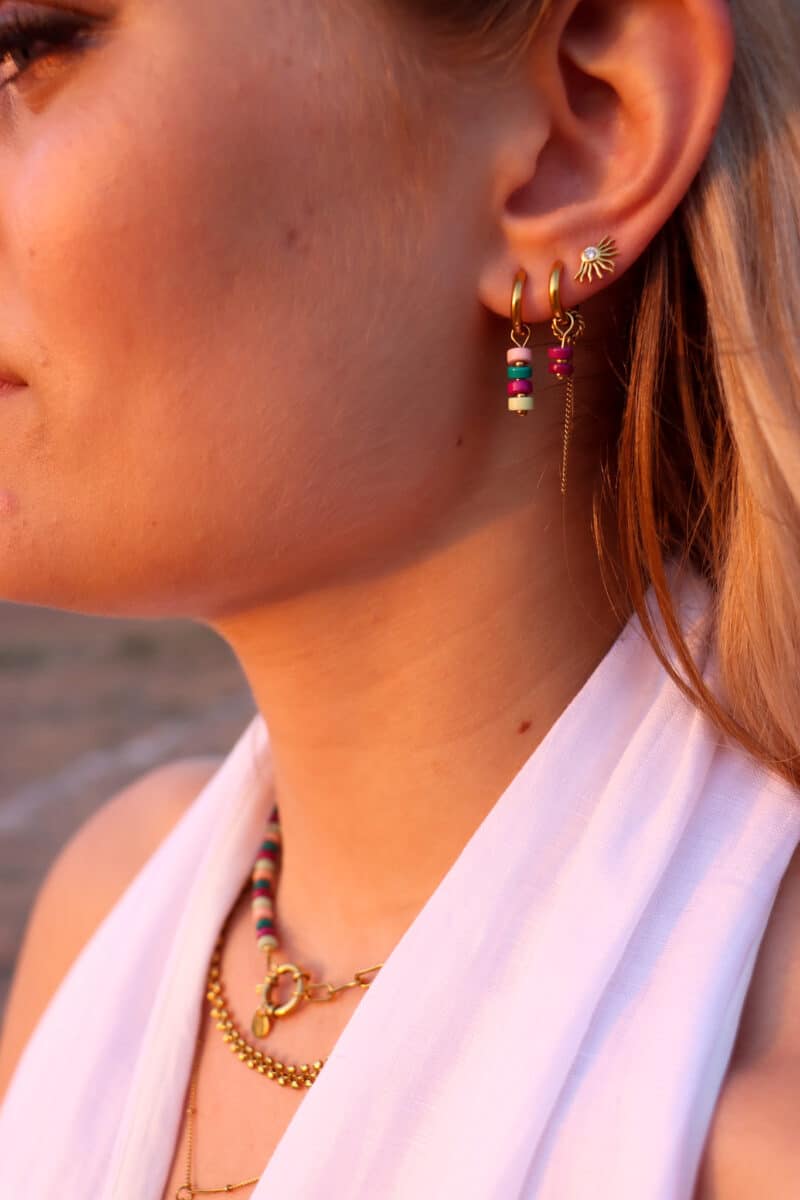 Jasmine hoop gold