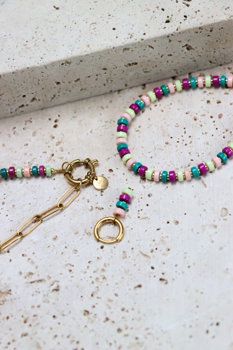 Jasmine necklace gold