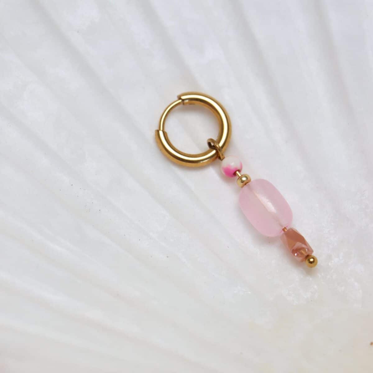 Jellybean hoop gold