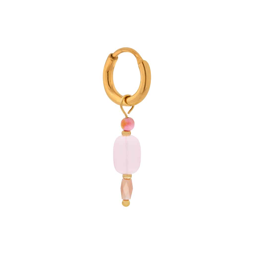 Jellybean hoop gold