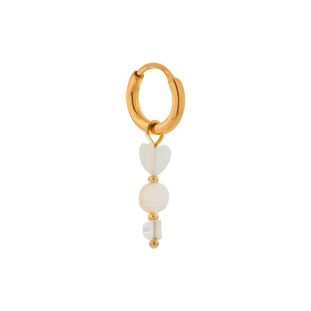 Jellyfish hoop gold