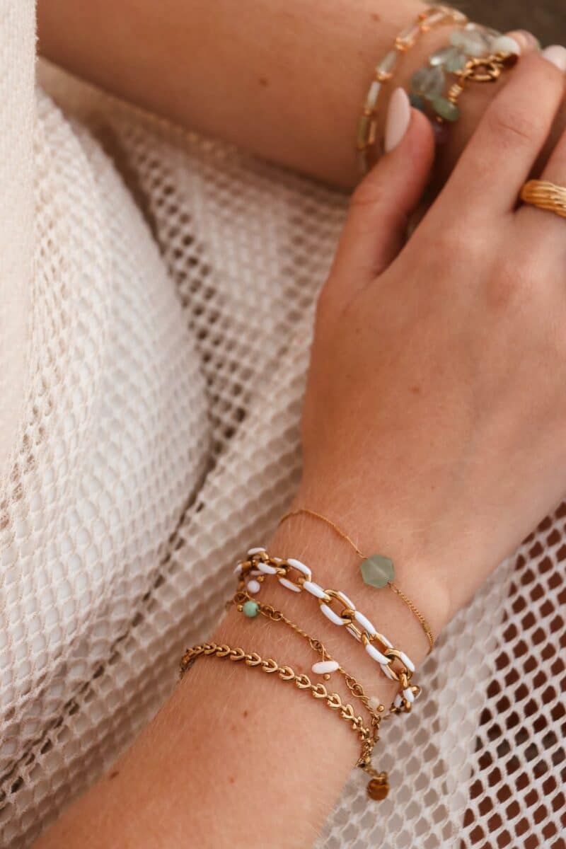 Jutter bracelet gold