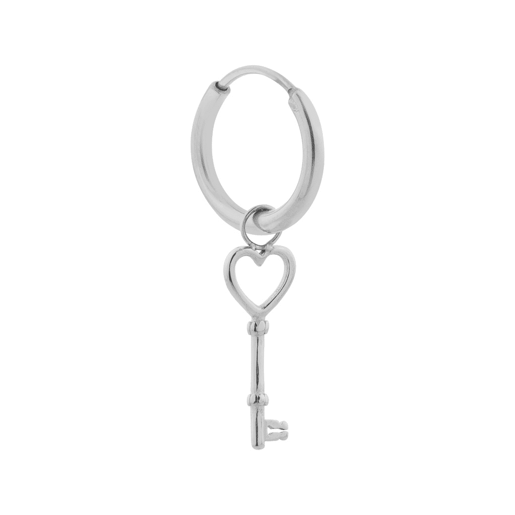 Kikey hoop silver