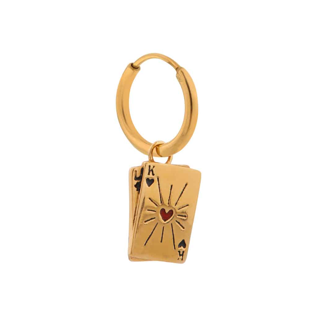 Kiki's cards hoop gold