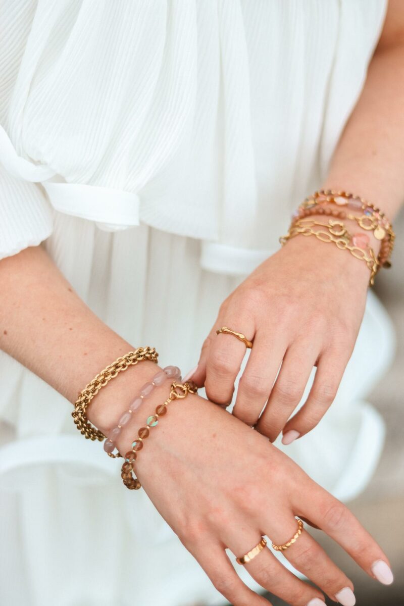 King cobra bracelet gold