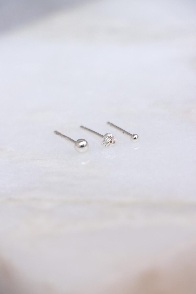 Knot Earring Silver