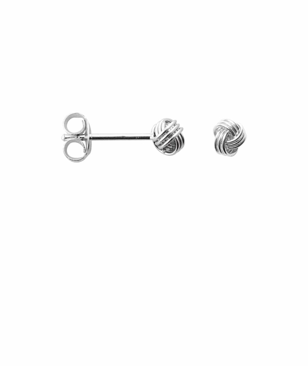 Knot Earring Silver