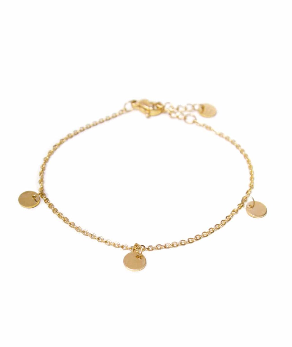 Label Bracelet Gold