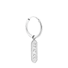 singlepair Eclipse hoop silver