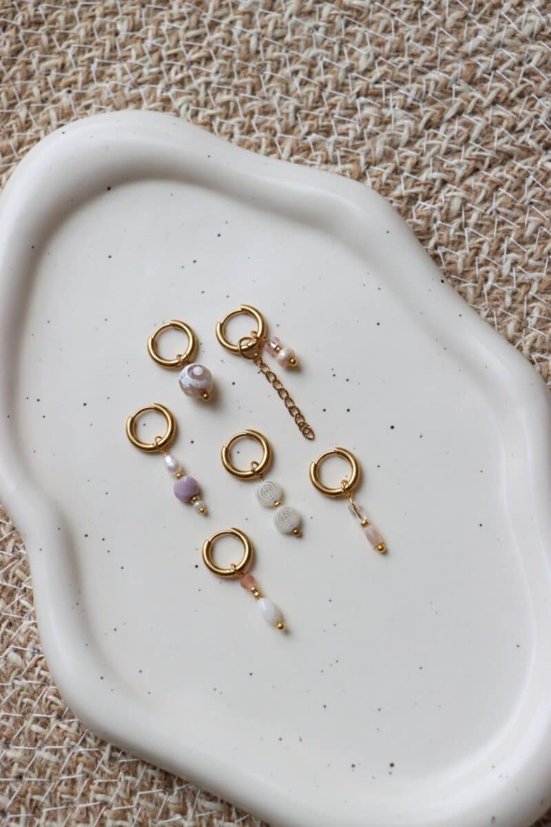 Lagoon hoop gold