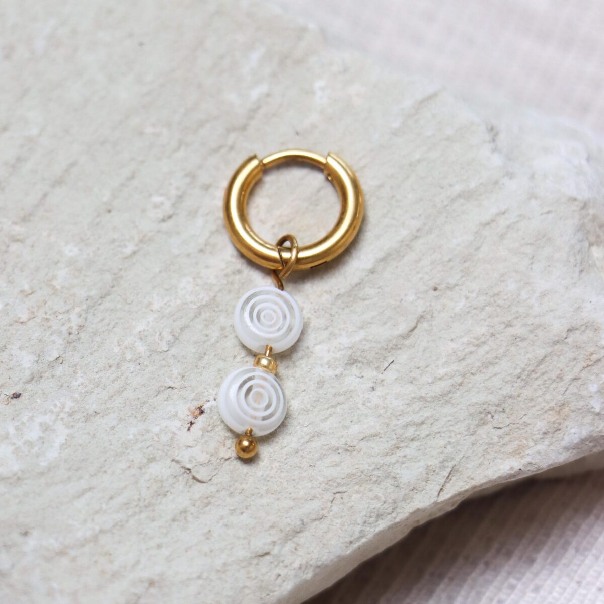 Lagoon hoop gold