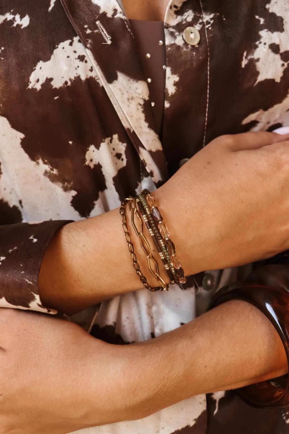 Lasso bracelet gold