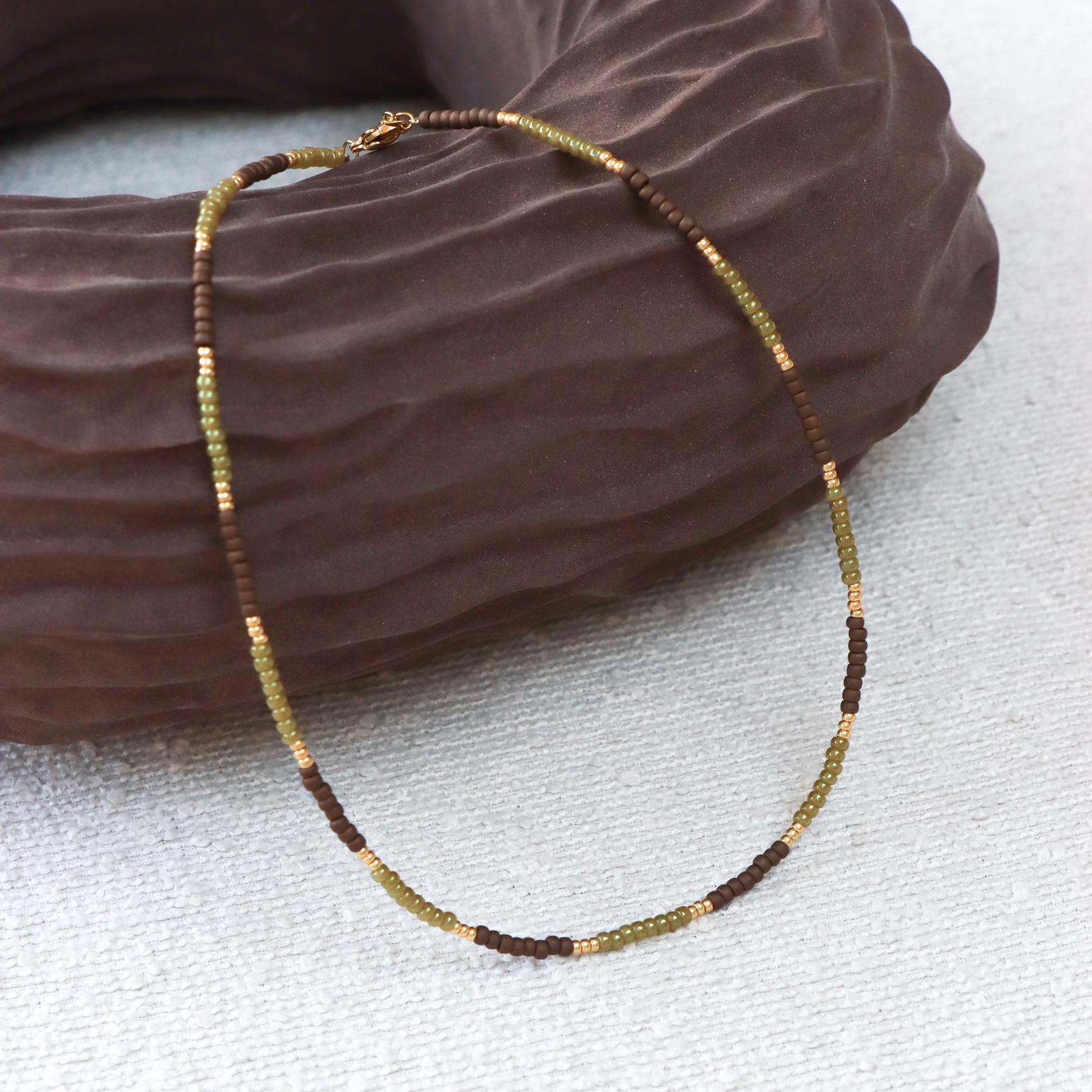 Lasso necklace gold