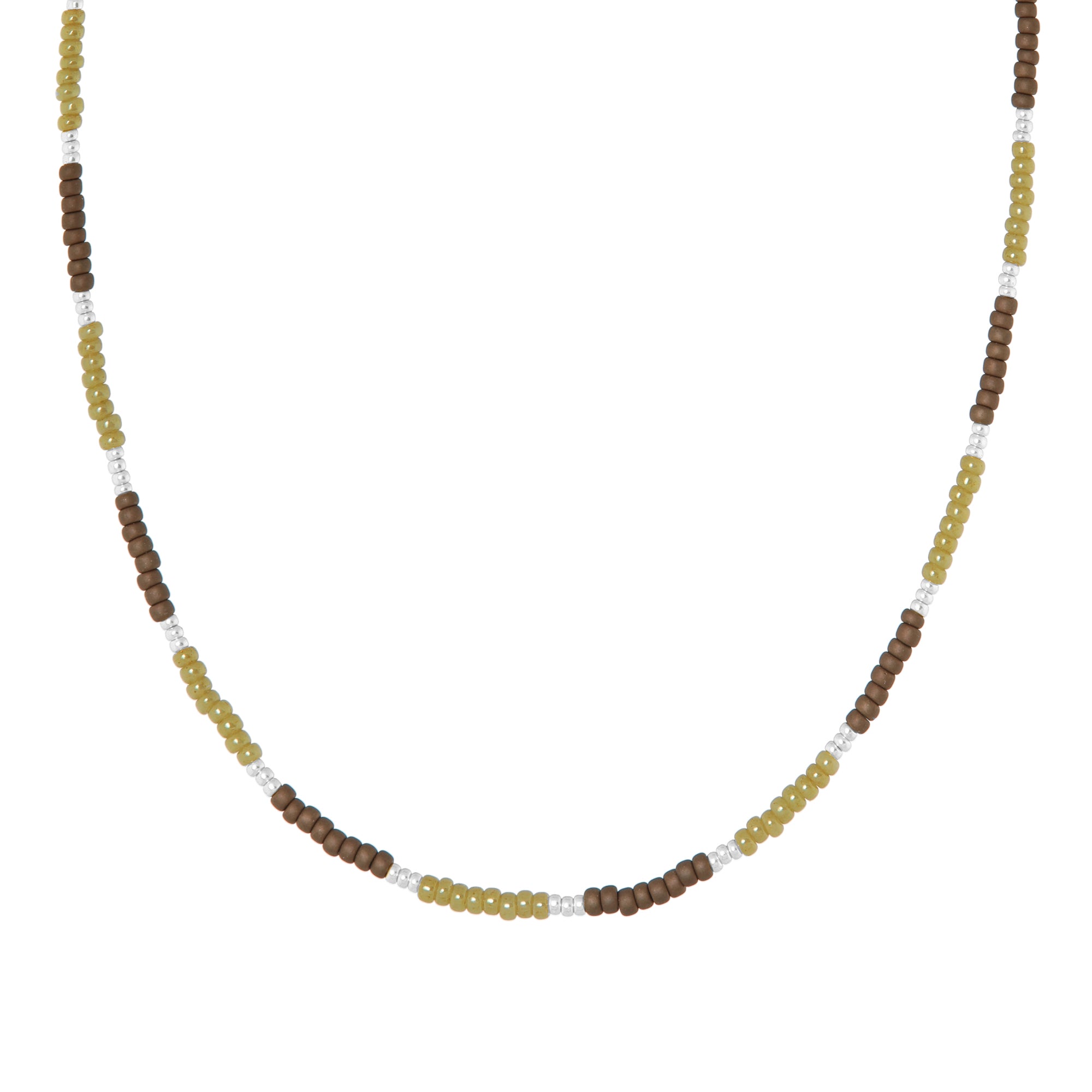 Lasso necklace silver