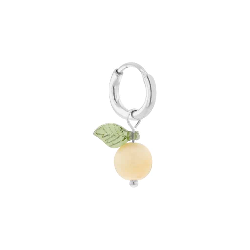 Lemon spritz hoop silver