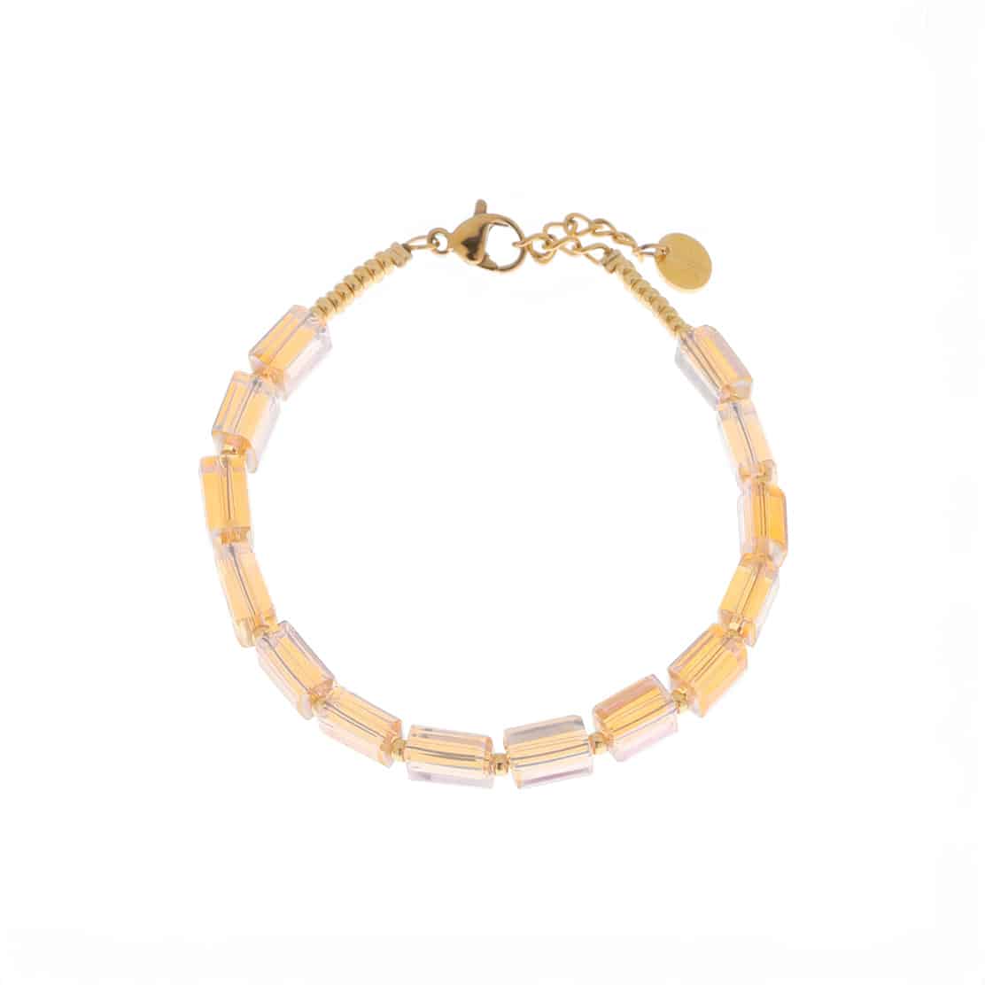 Light peachy bracelet gold