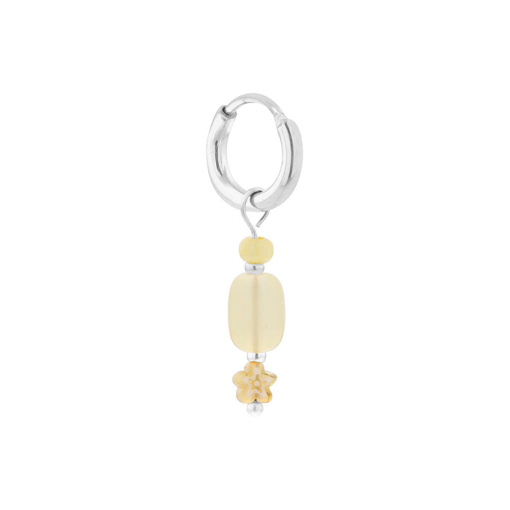 Limoncello hoop silver