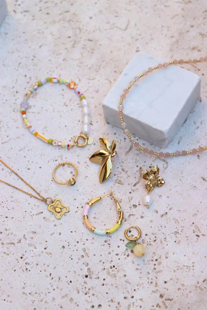 Limone necklace gold