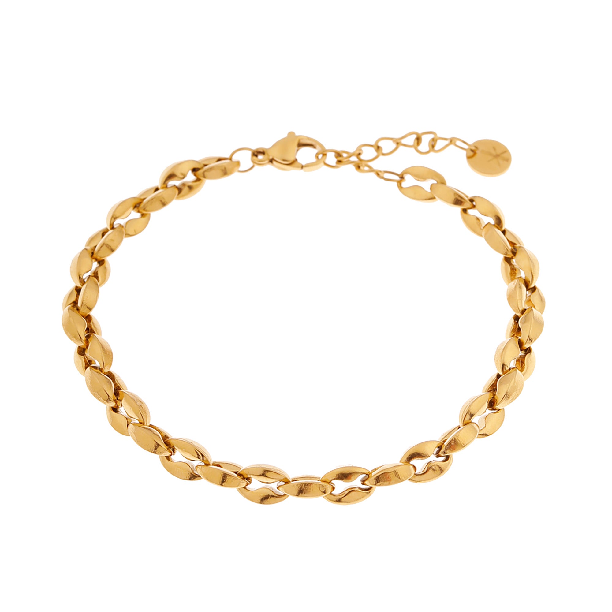 Locked bracelet gold