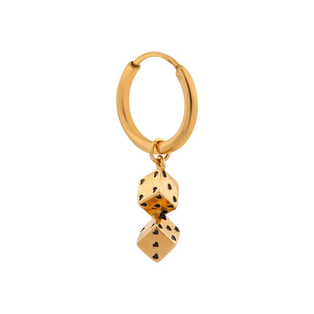Magical dice hoop gold