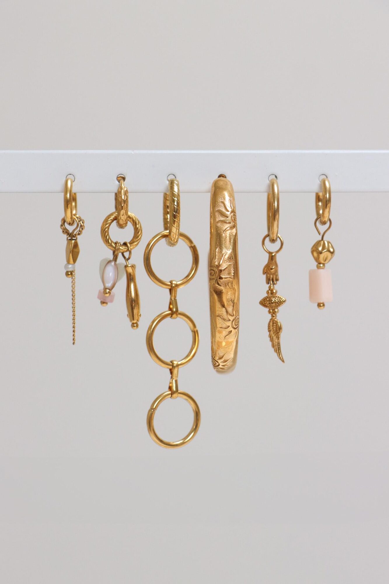 Mamma mia hoop gold