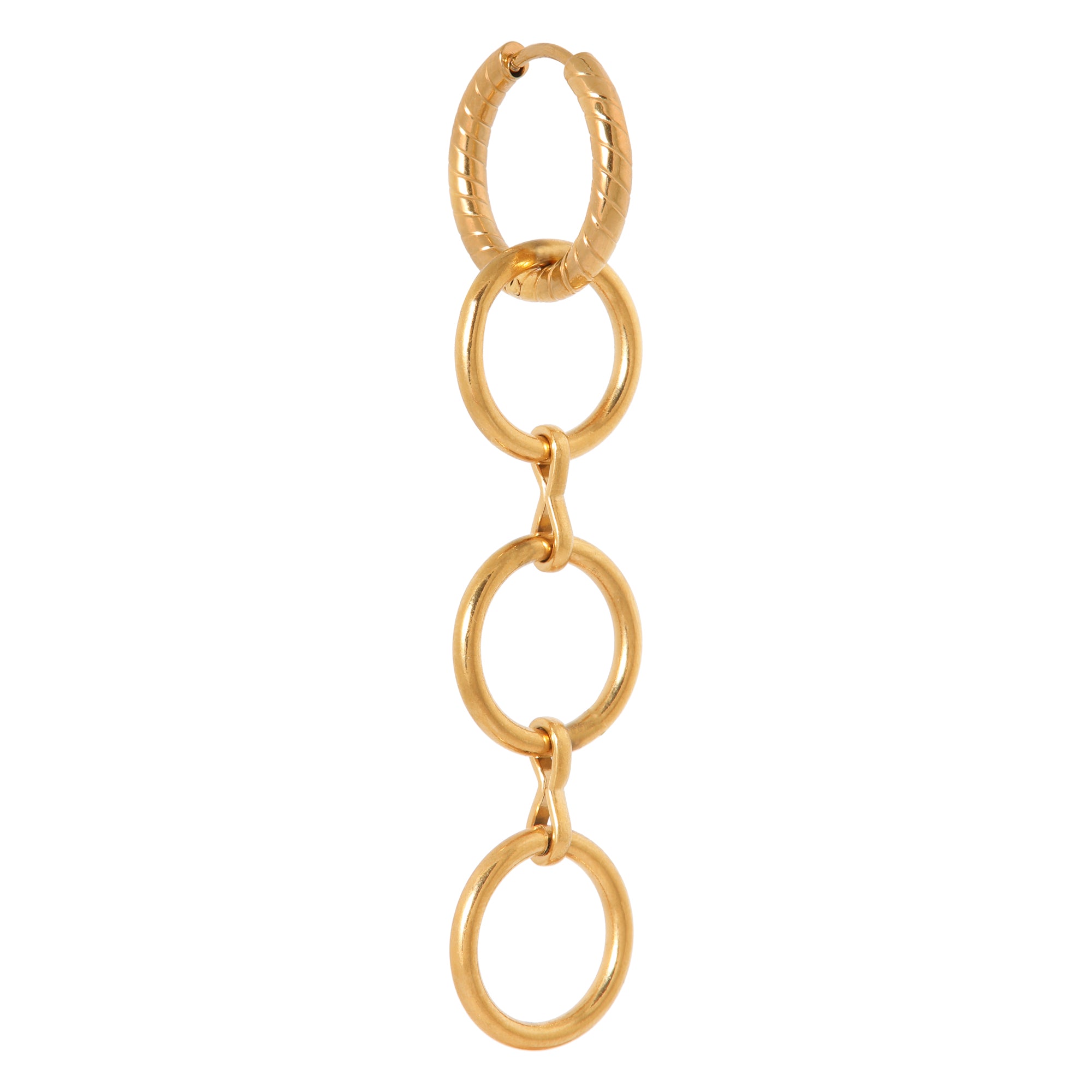 Mamma mia hoop gold