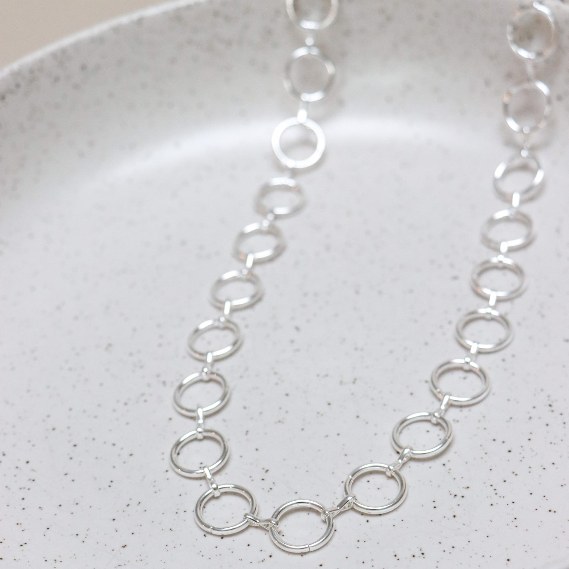Mamma mia necklace silver