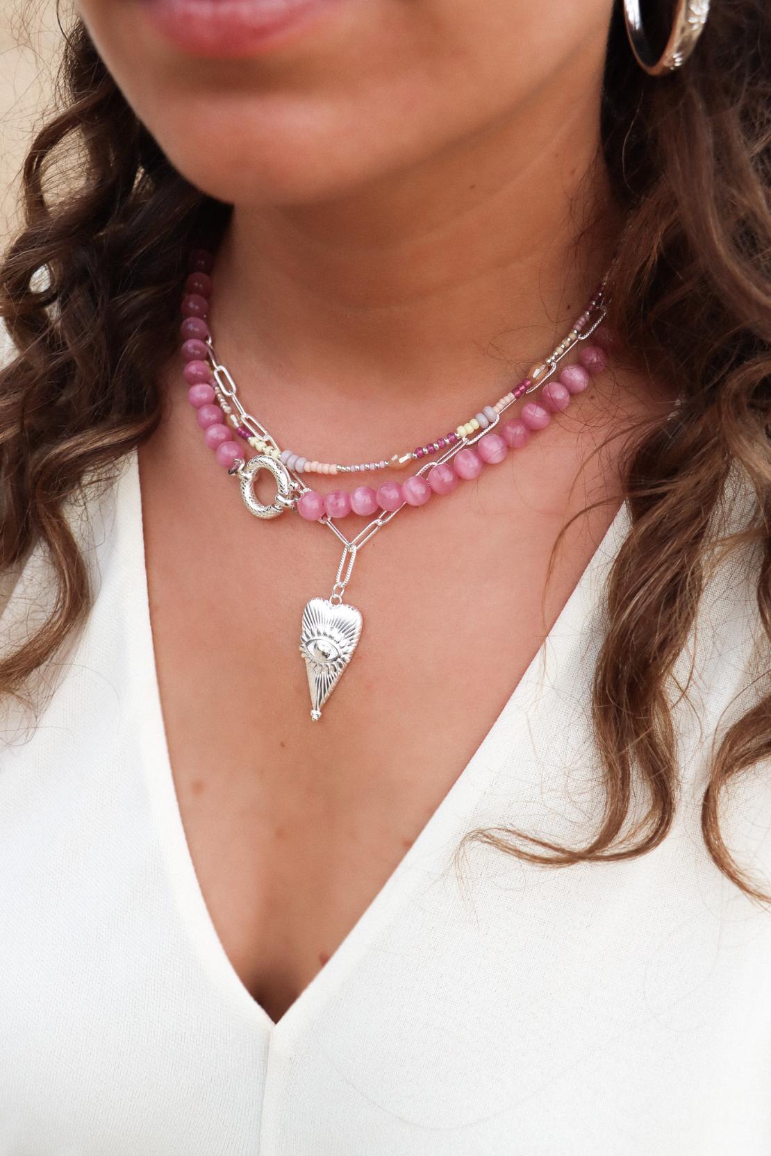 Margarita necklace silver
