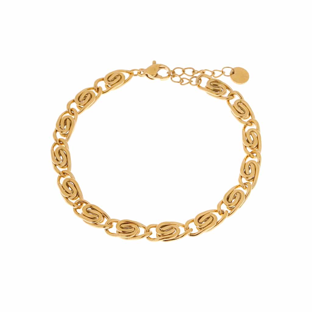 Maya bracelet gold