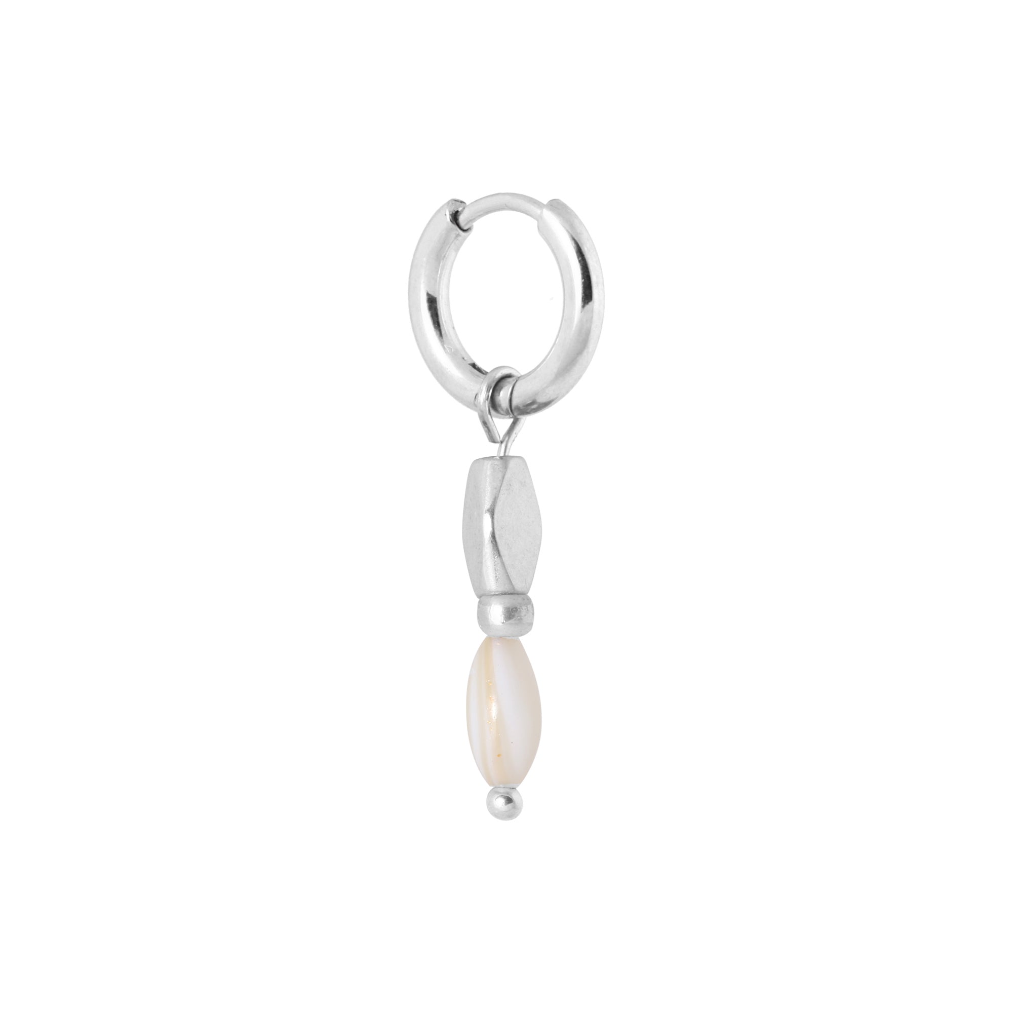 Medusa hoop silver