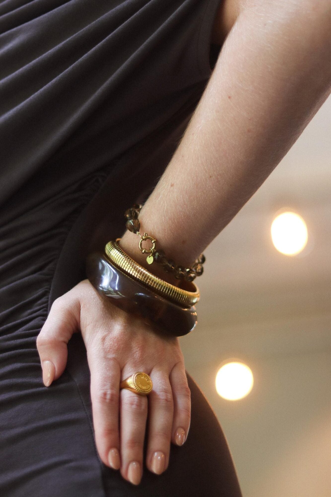 Midnight muse bracelet gold