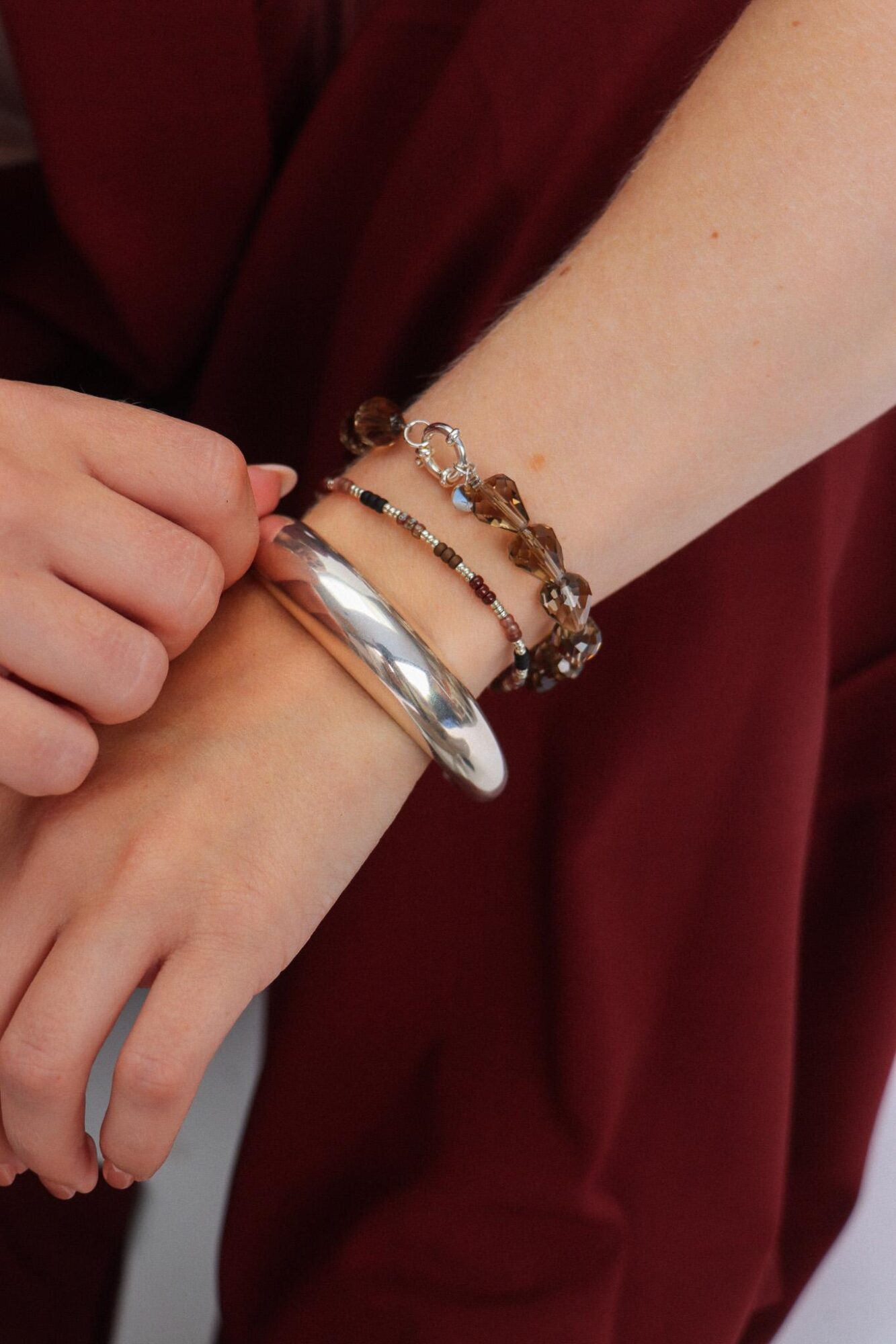 Midnight muse bracelet silver