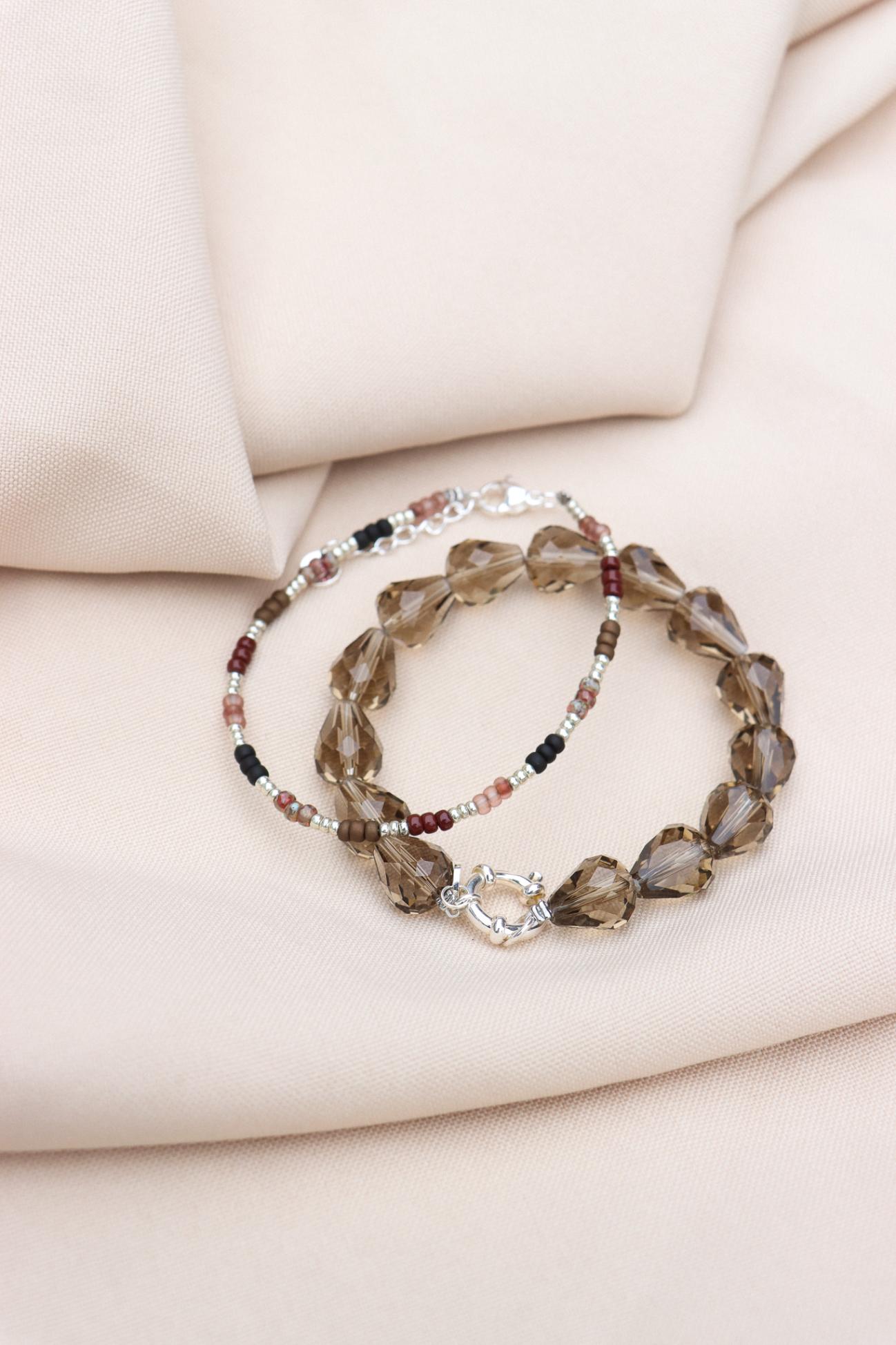 Midnight muse bracelet silver