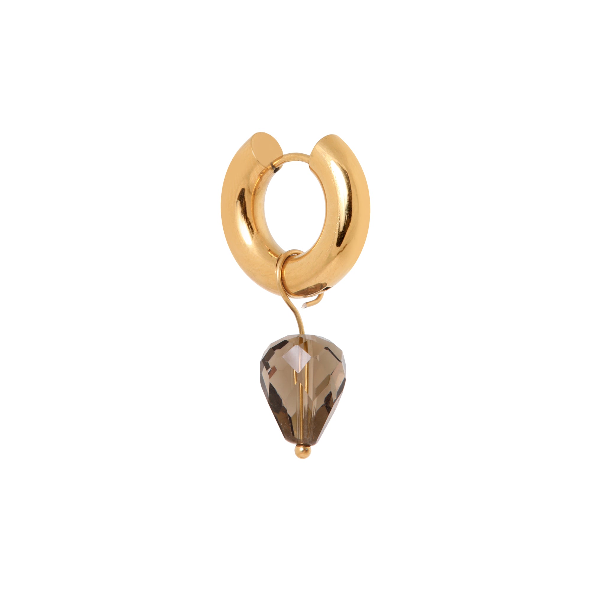 Midnight muse hoop gold