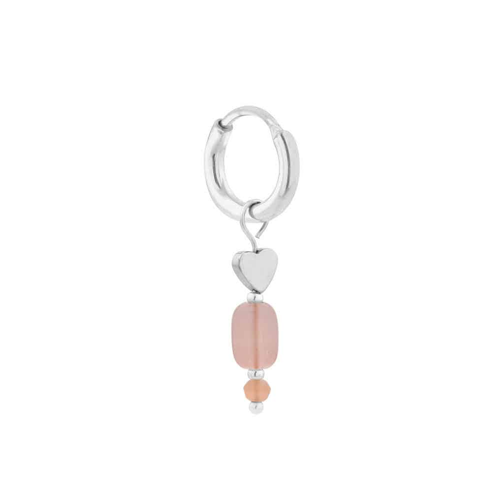 Mimi hoop silver