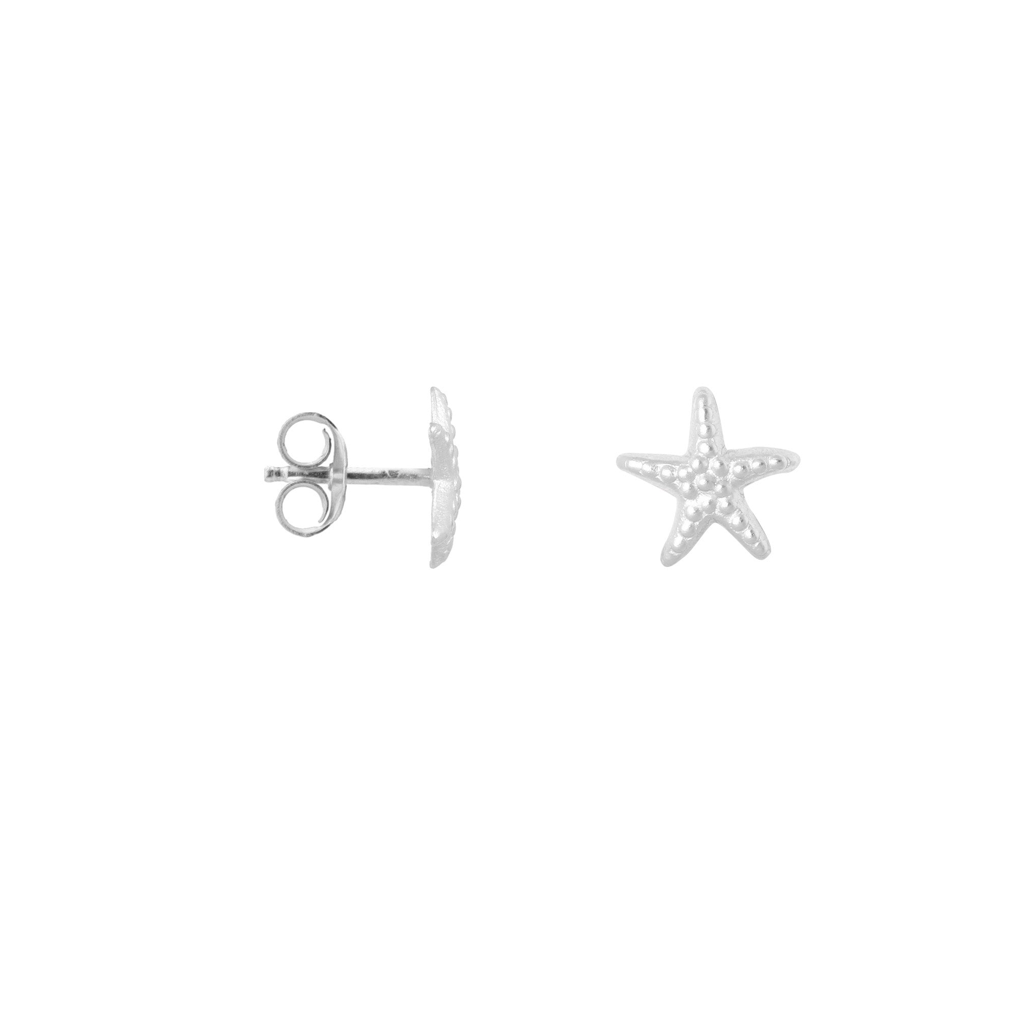 Mini sea star silver