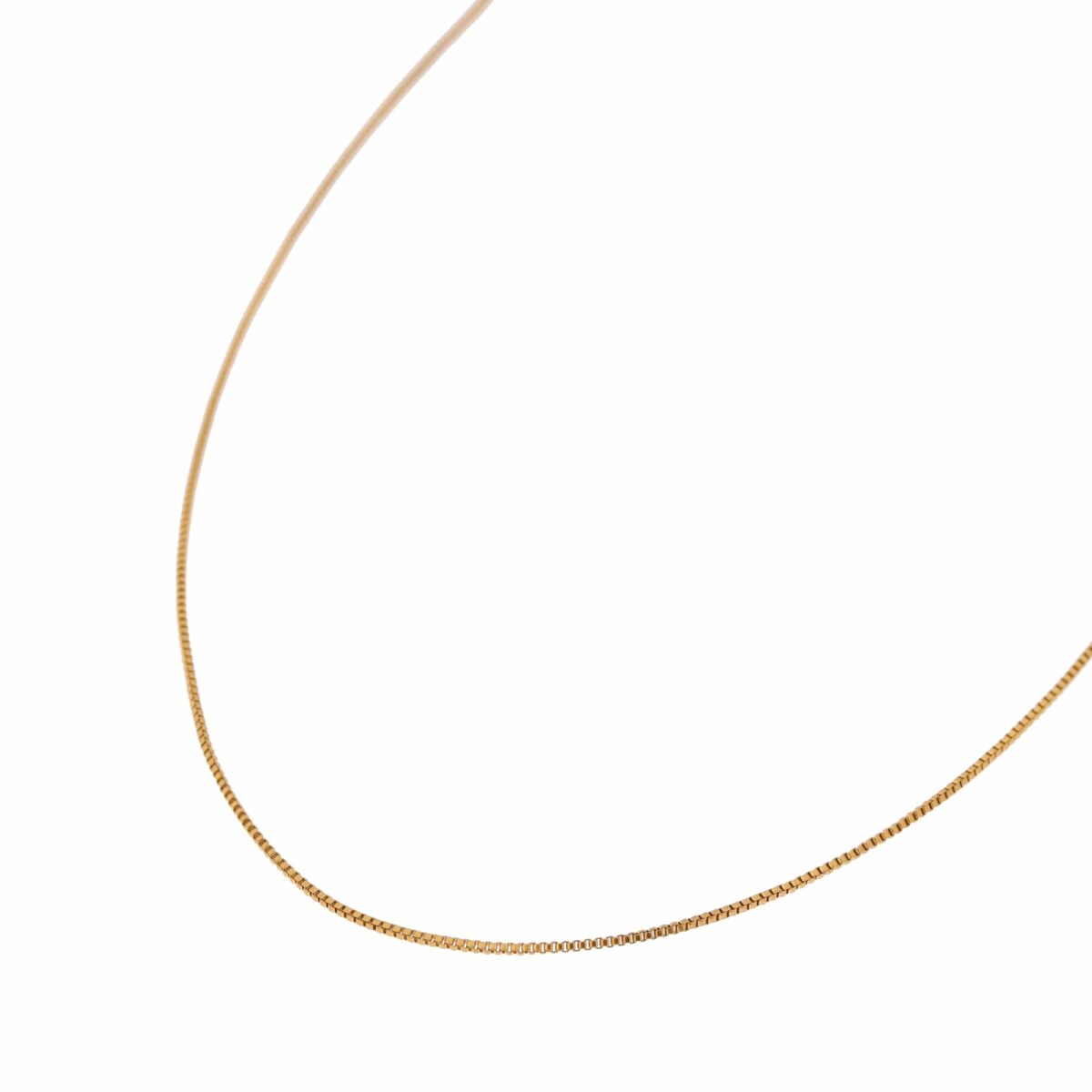 Mini square choker gold