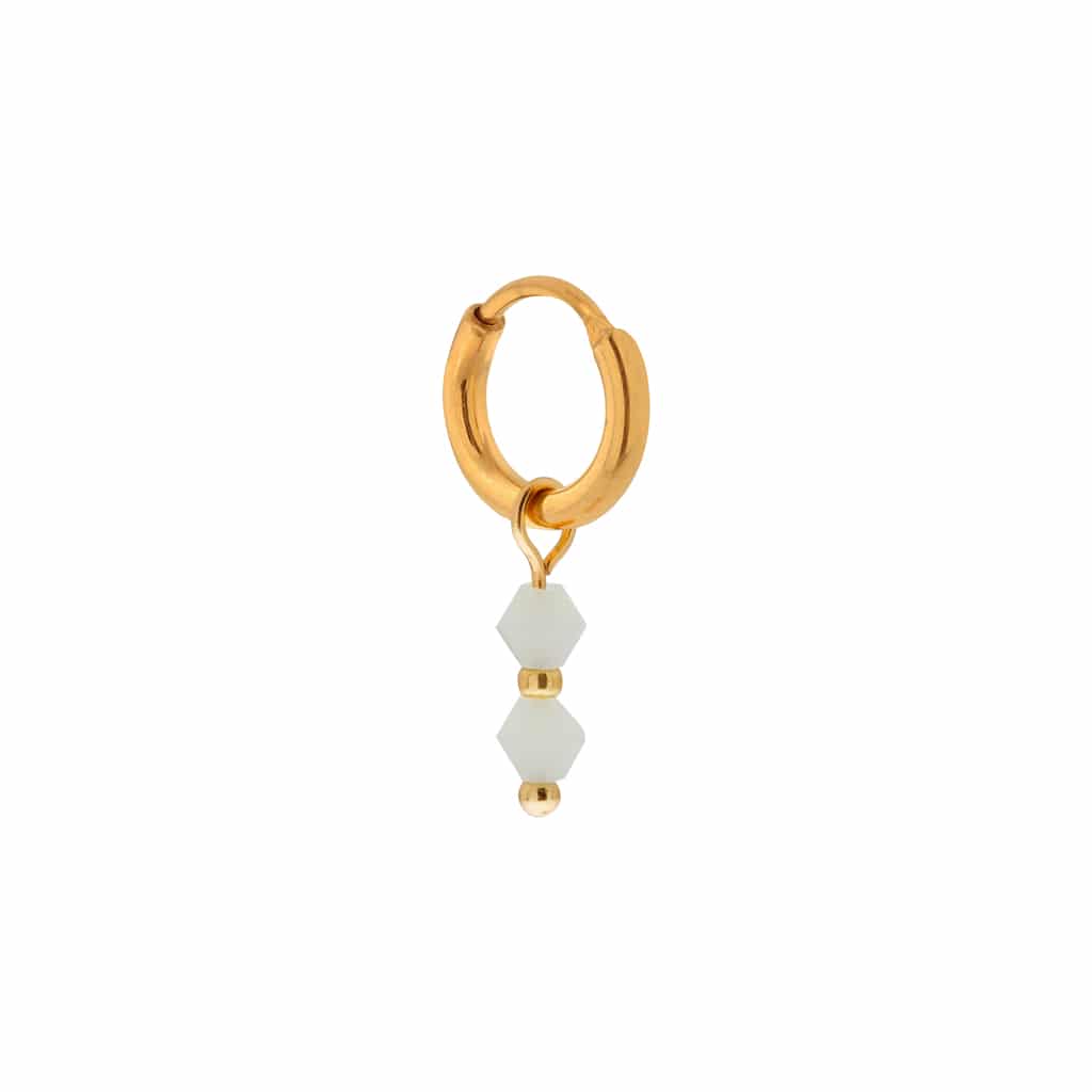 Minty mint hoop gold