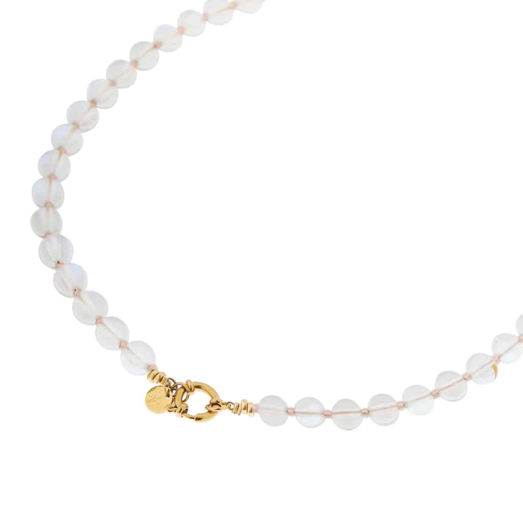 Ocean glow necklace gold
