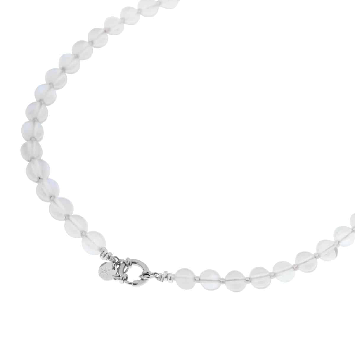 Ocean glow necklace silver
