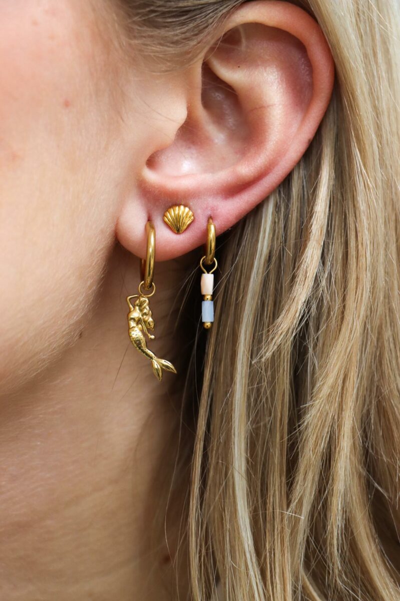 Ocean Terra hoop gold