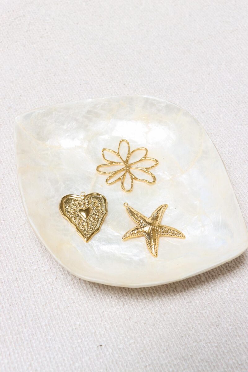 Open grace charm gold