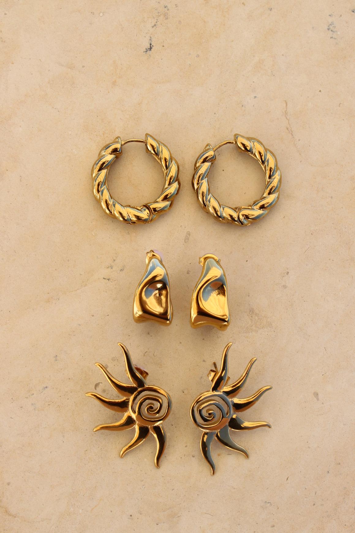 Organic hoop gold