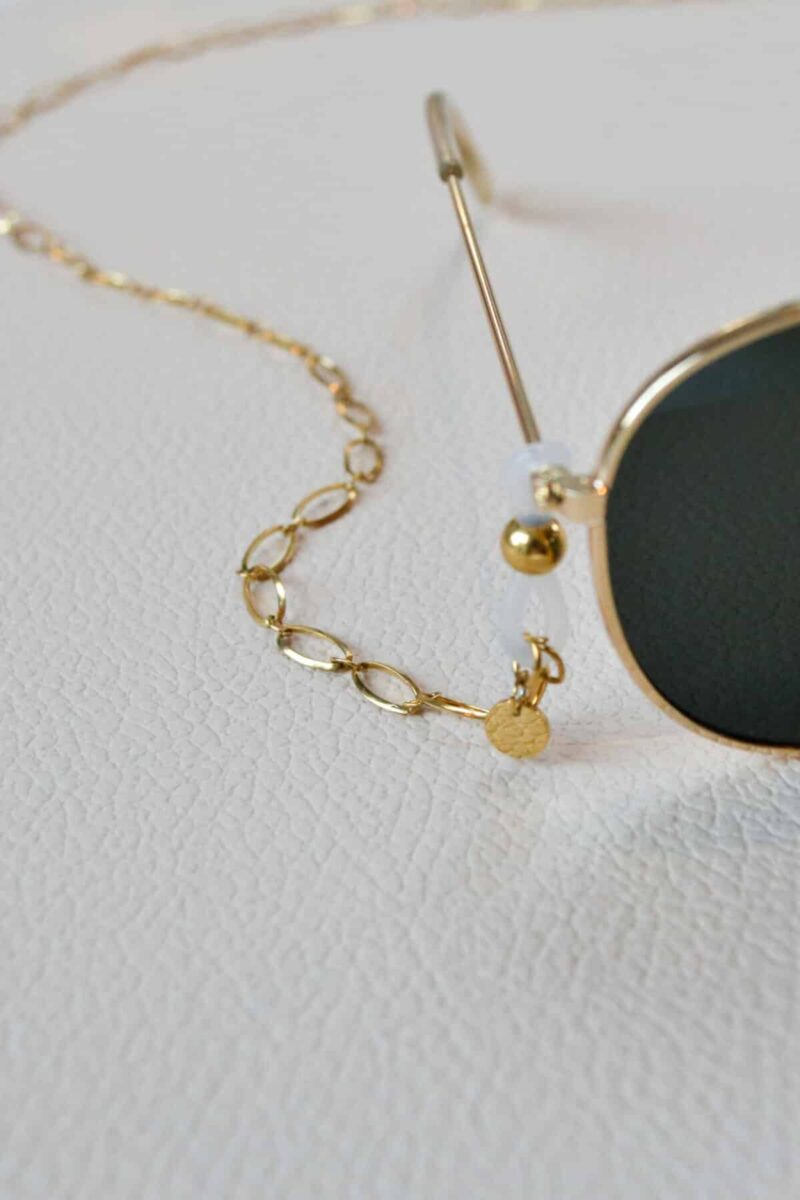 Oval chain sunny gold
