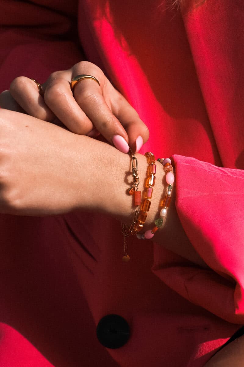 Peachy bracelet gold